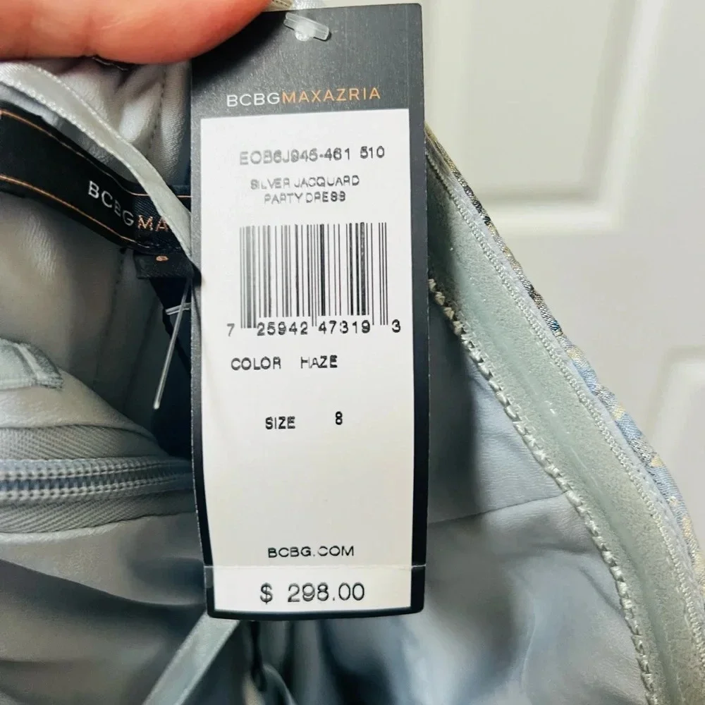 BCBGMaxAzria Haze Silver Dress - Picture 7 of 7